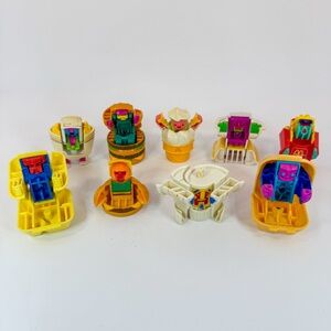 80s Vintage McDonalds Changeables Transforming Robot Happy Meal Toys | 1987 1988
